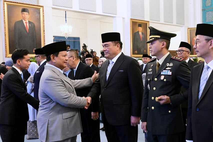 Presiden Prabowo Lantik Duta Besar LBBP dan Wakil Duta Besar RI untuk Negara Sahabat